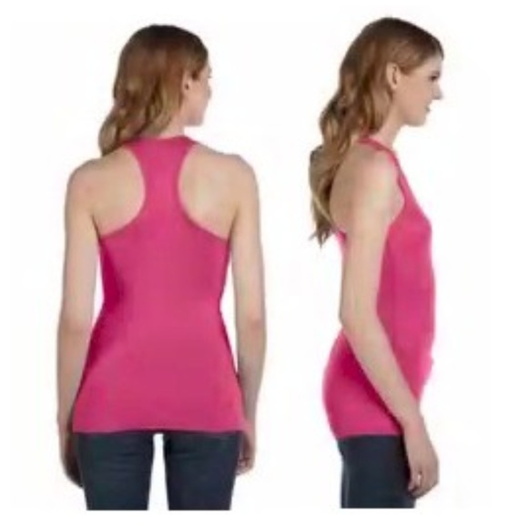 Bella Canvas Tops - Racerback Tank Top Berry Size Medium NWT